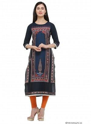 Blue kurtas - wforwoman