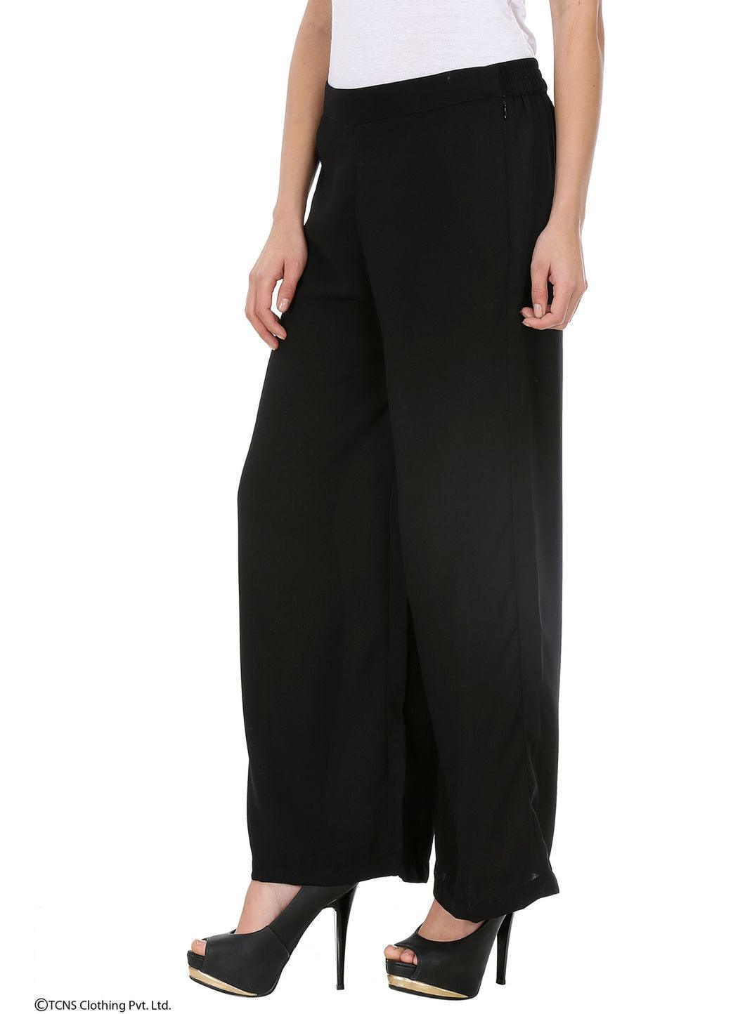 Black Palazzos - wforwoman