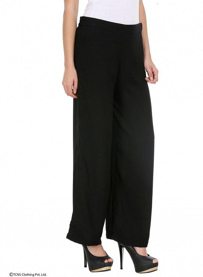 Black Palazzos - wforwoman