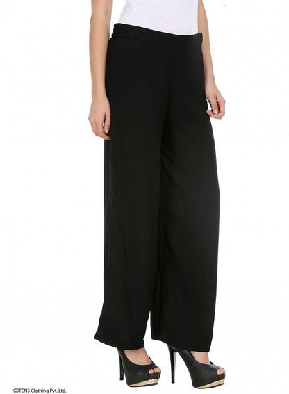 Black Palazzos - wforwoman