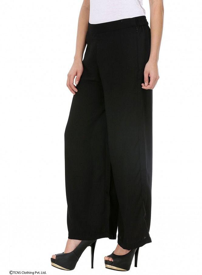 Black Palazzos - wforwoman