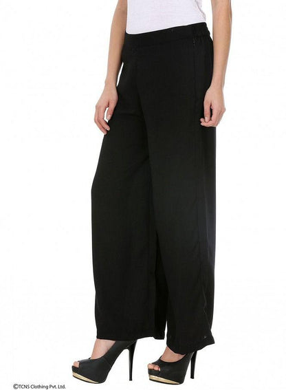 Black Palazzos - wforwoman