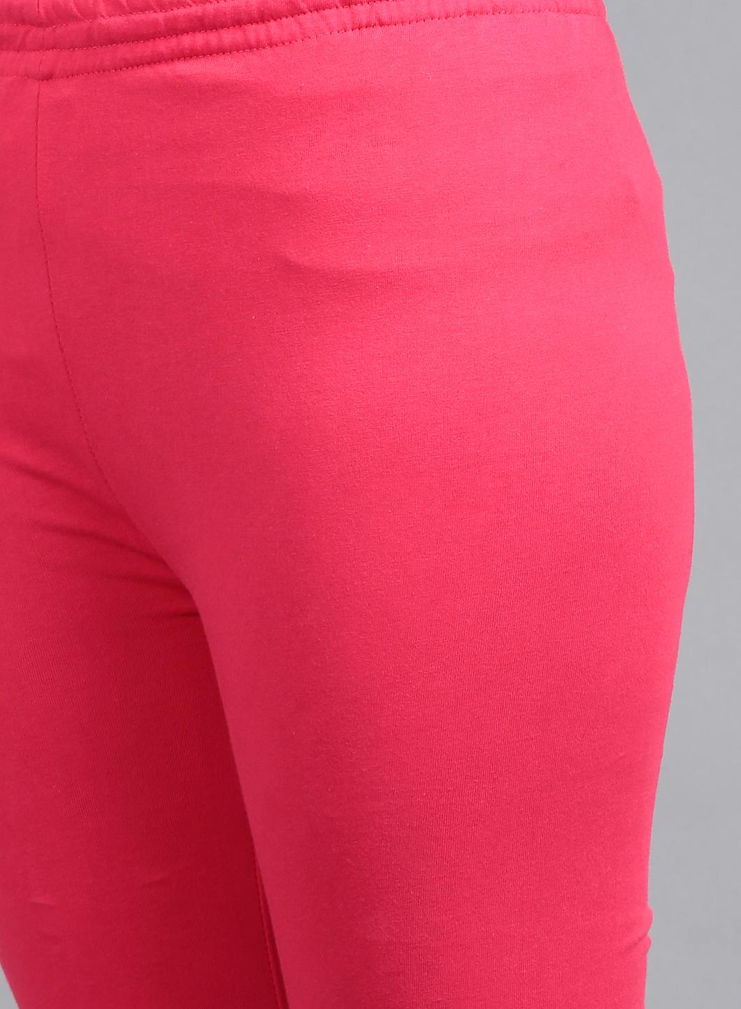 Pink Knitted Churidar