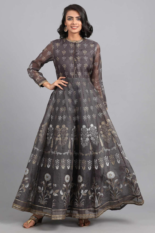 Black Round Neck Dress