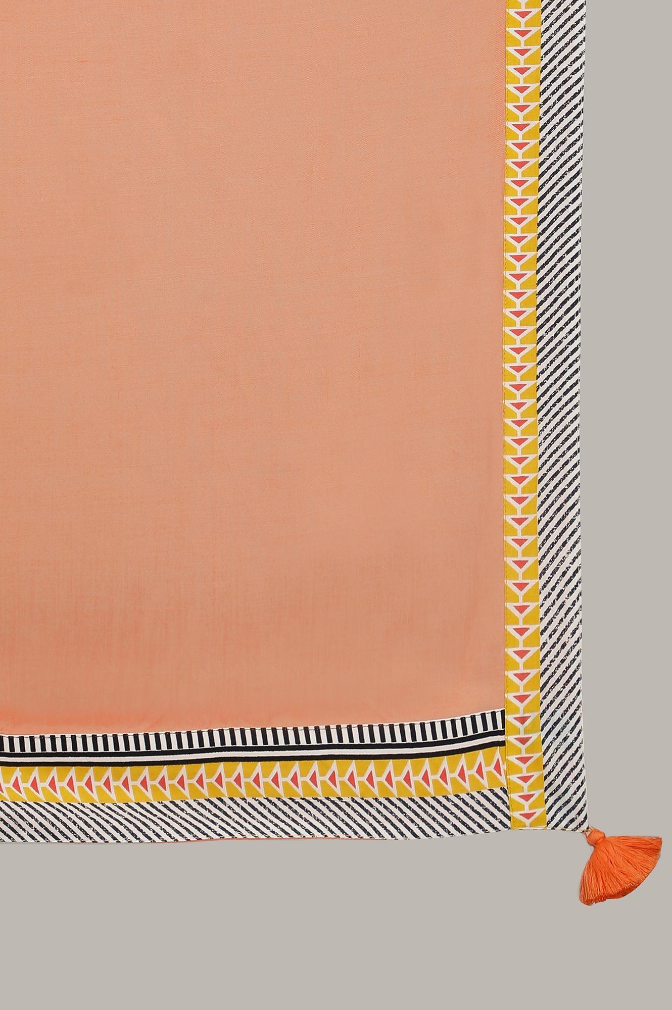 Grey Round Neck Printed kurta - wforwoman