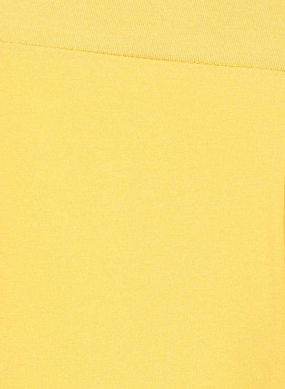 Yellow Knitted Churidar