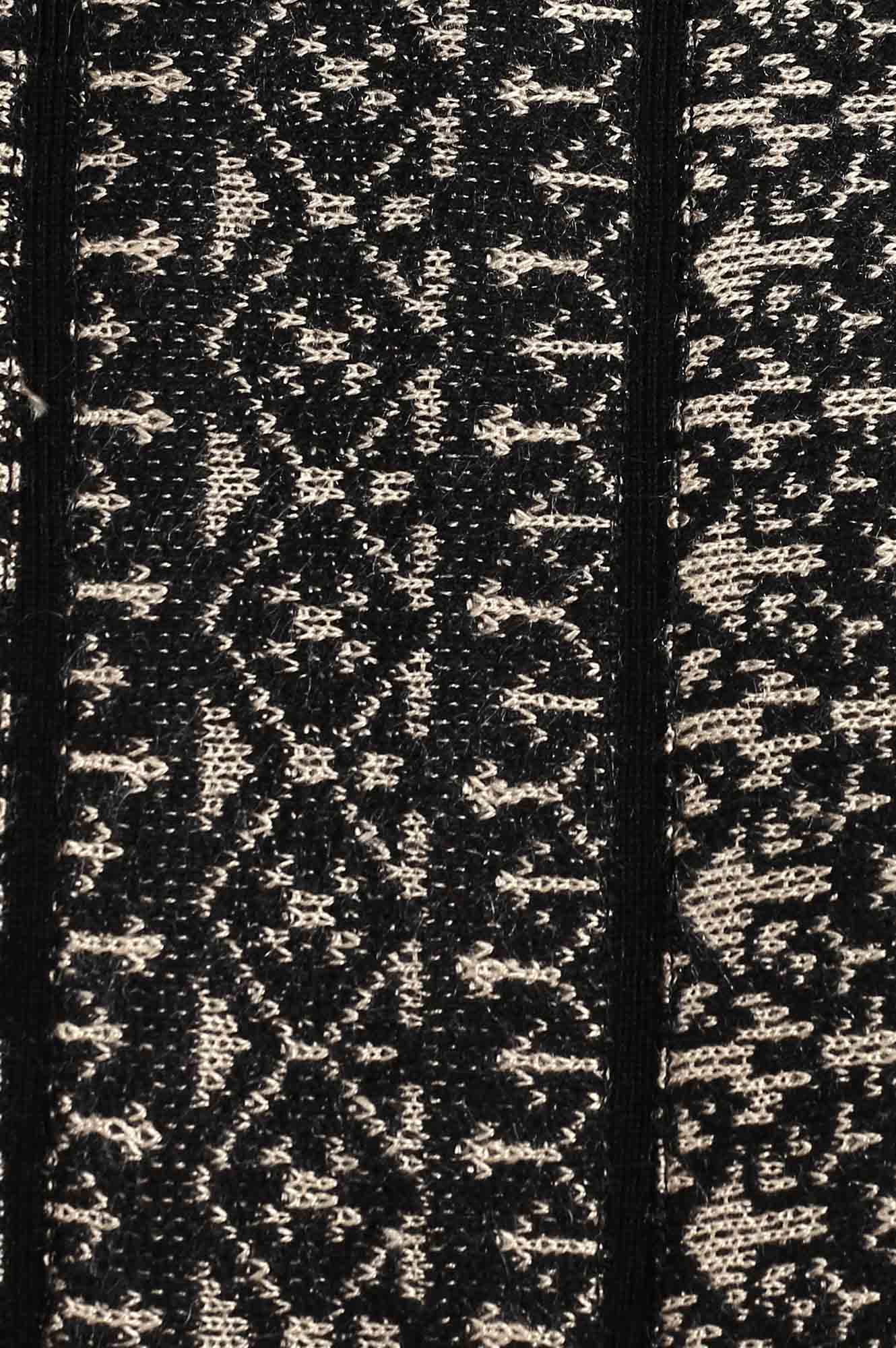 Black Round Neck Winter Kurta