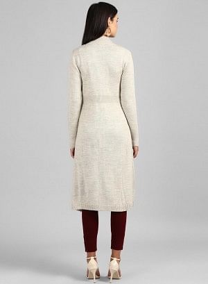 Beige Woollen Jacket