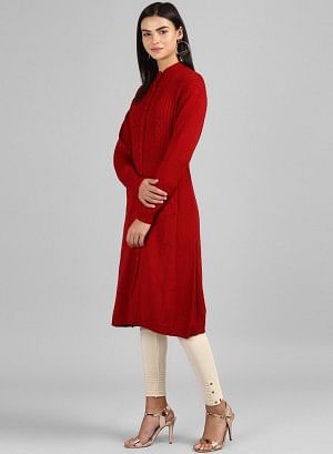 Red Woollen Jacket