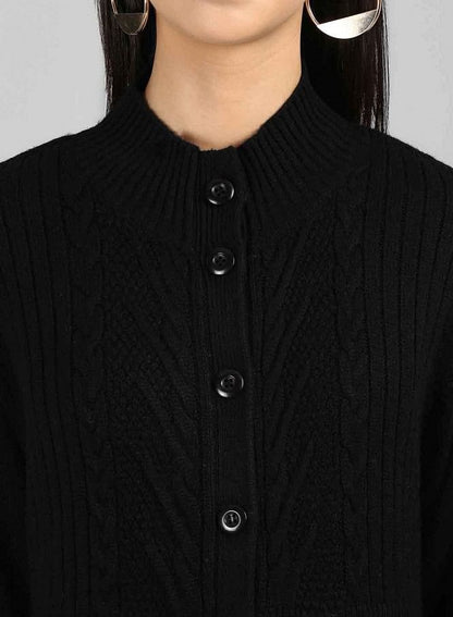Black Woollen Jacket