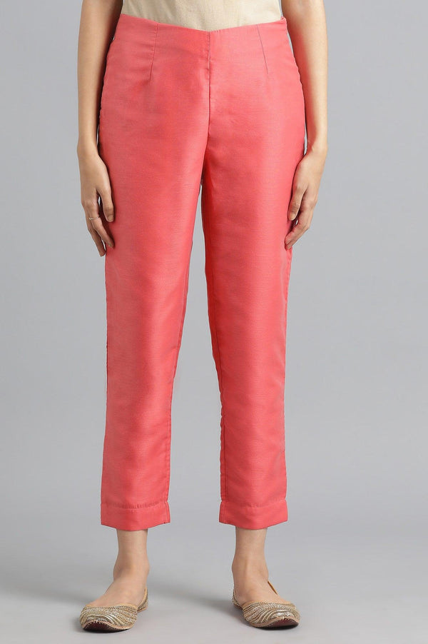 Peach Straight Pants