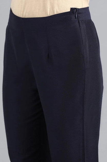 Blue Slim Pants - wforwoman