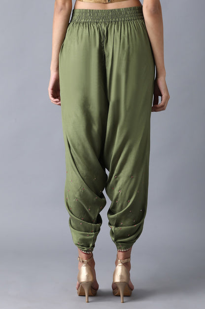 Green Tulip Pants