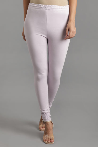 Purple Knitted Churidar