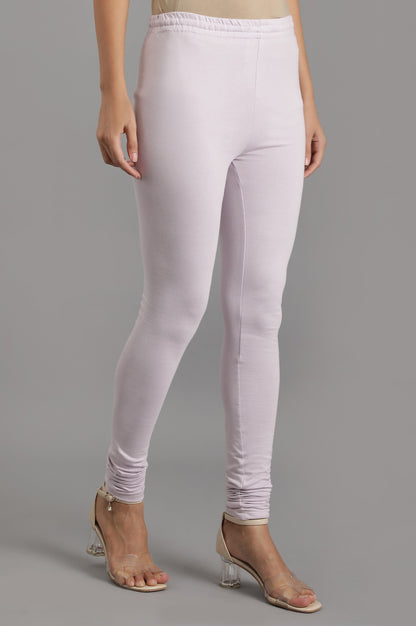 Purple Knitted Churidar