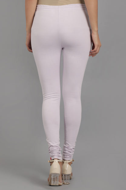 Purple Knitted Churidar