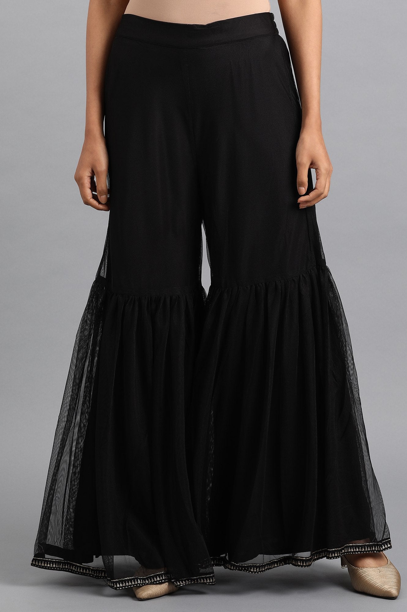 Black Layered Sharara