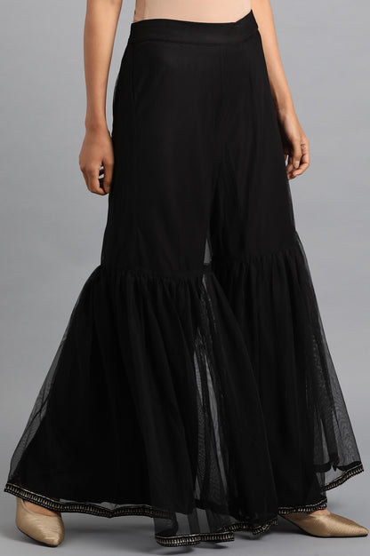 Black Layered Sharara