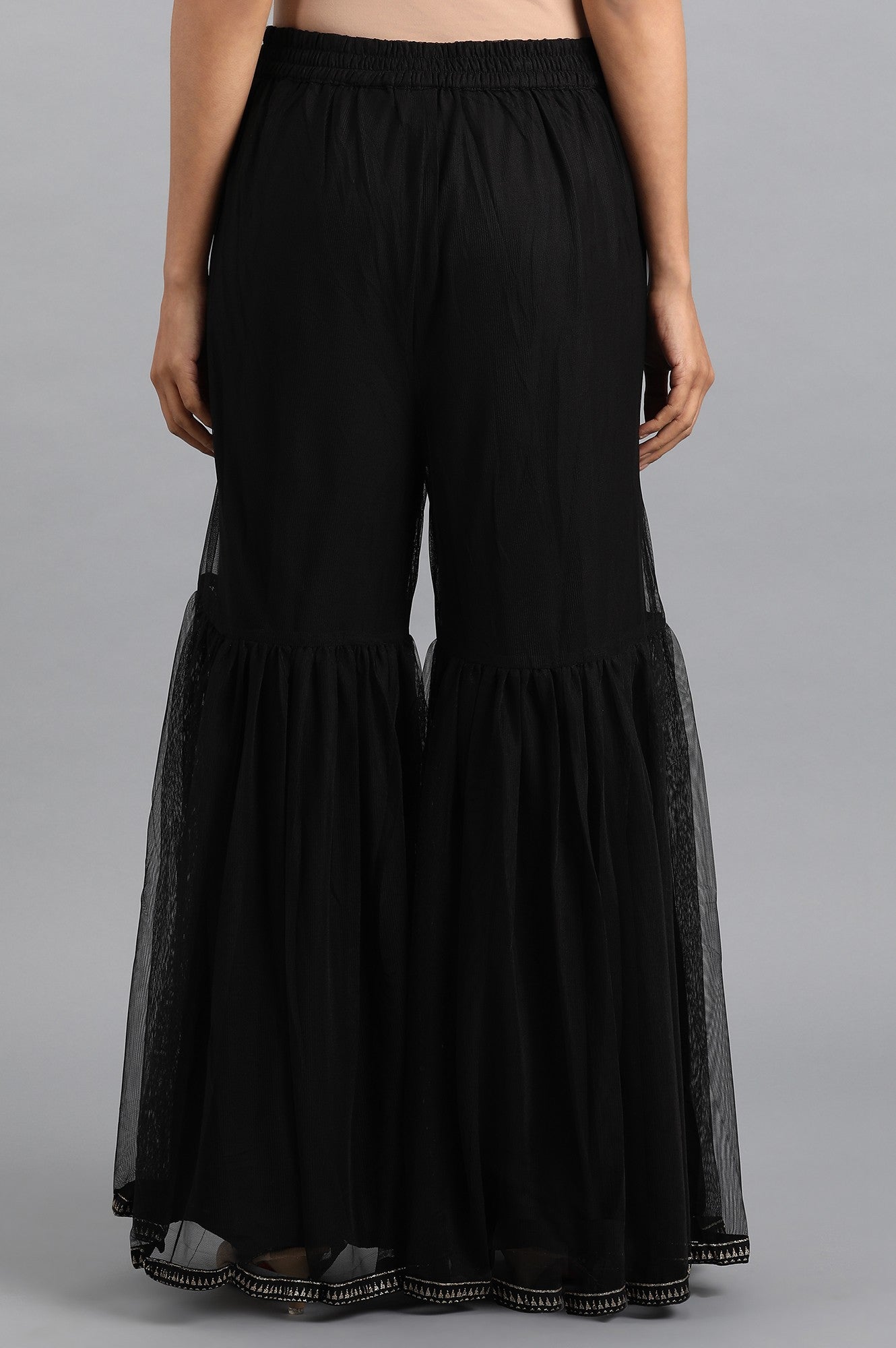 Black Layered Sharara