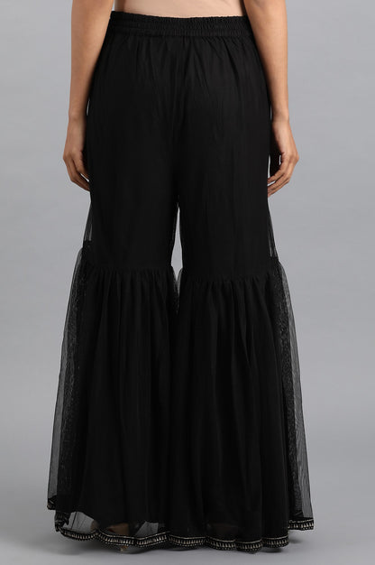 Black Layered Sharara