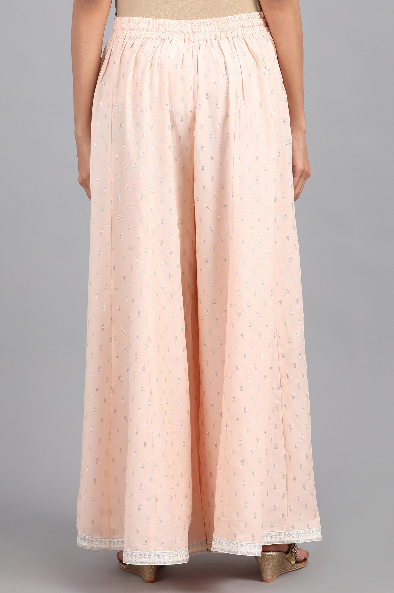 Pink Flared Culottes