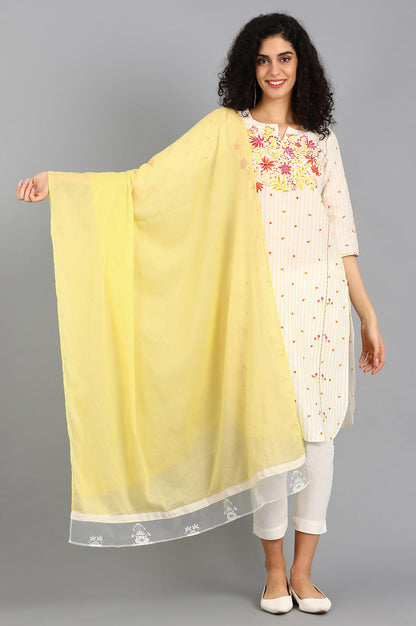 Yellow Solid Drape