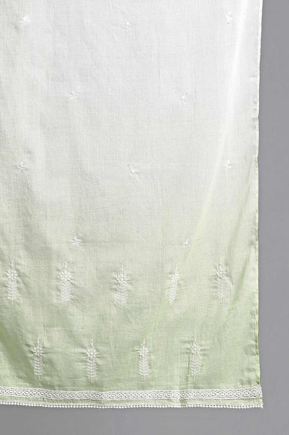 Green Embroidered Dupatta