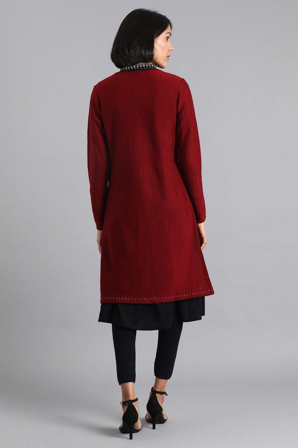 Blue Round Neck Printed kurta