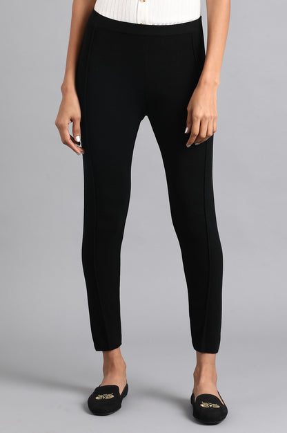 Black Woollen Tights