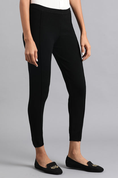 Black Woollen Tights