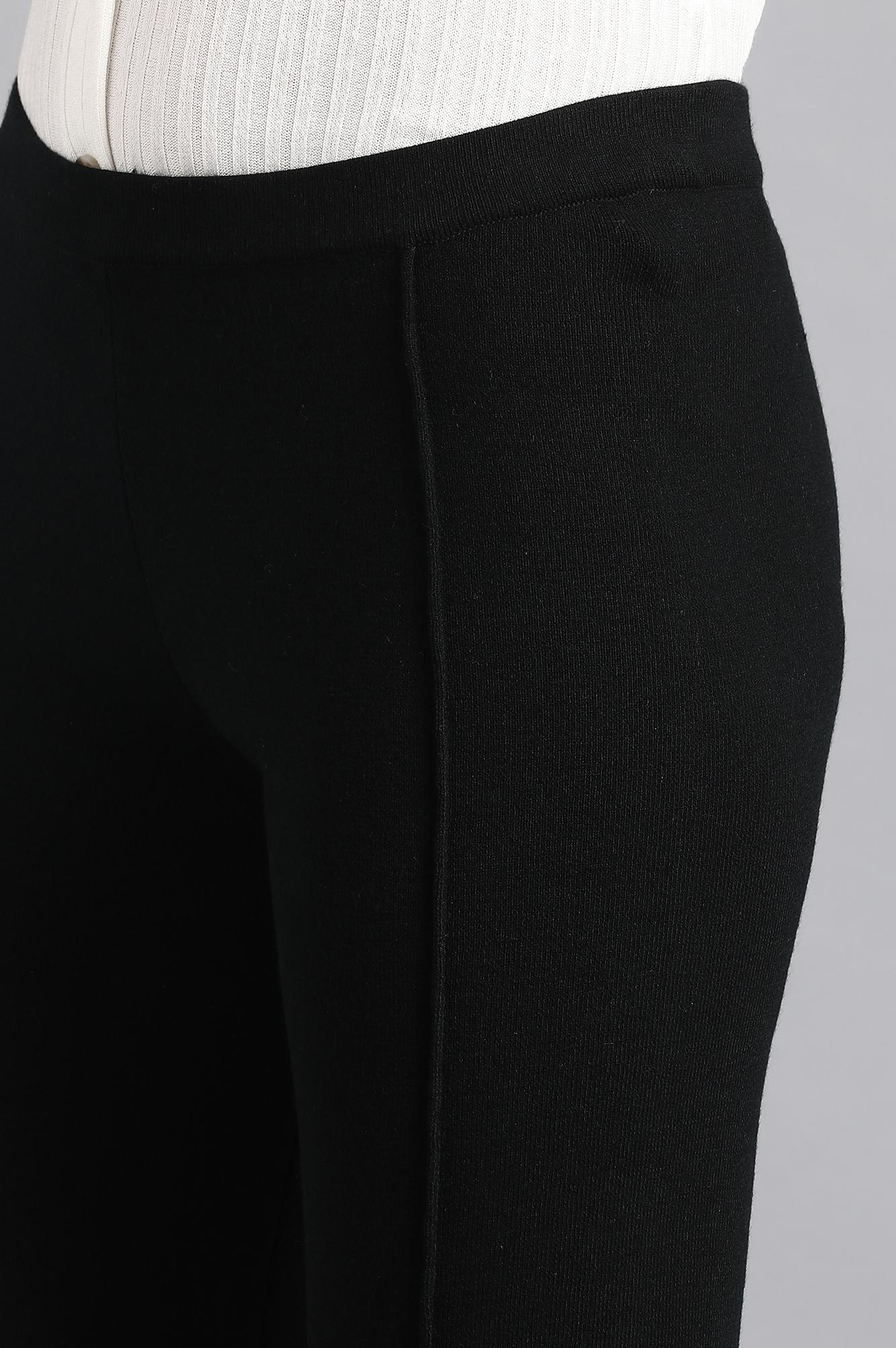 Black Woollen Tights