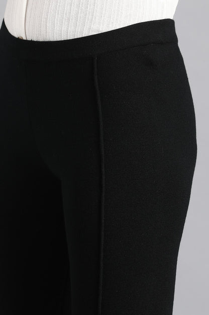Black Woollen Tights