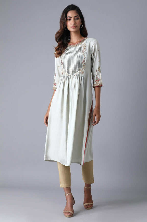 Mint Green A-line kurta