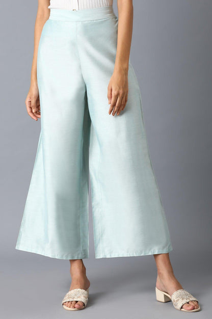 Teal Parallel Pants - wforwoman
