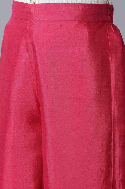 Red Parallel Pants - wforwoman