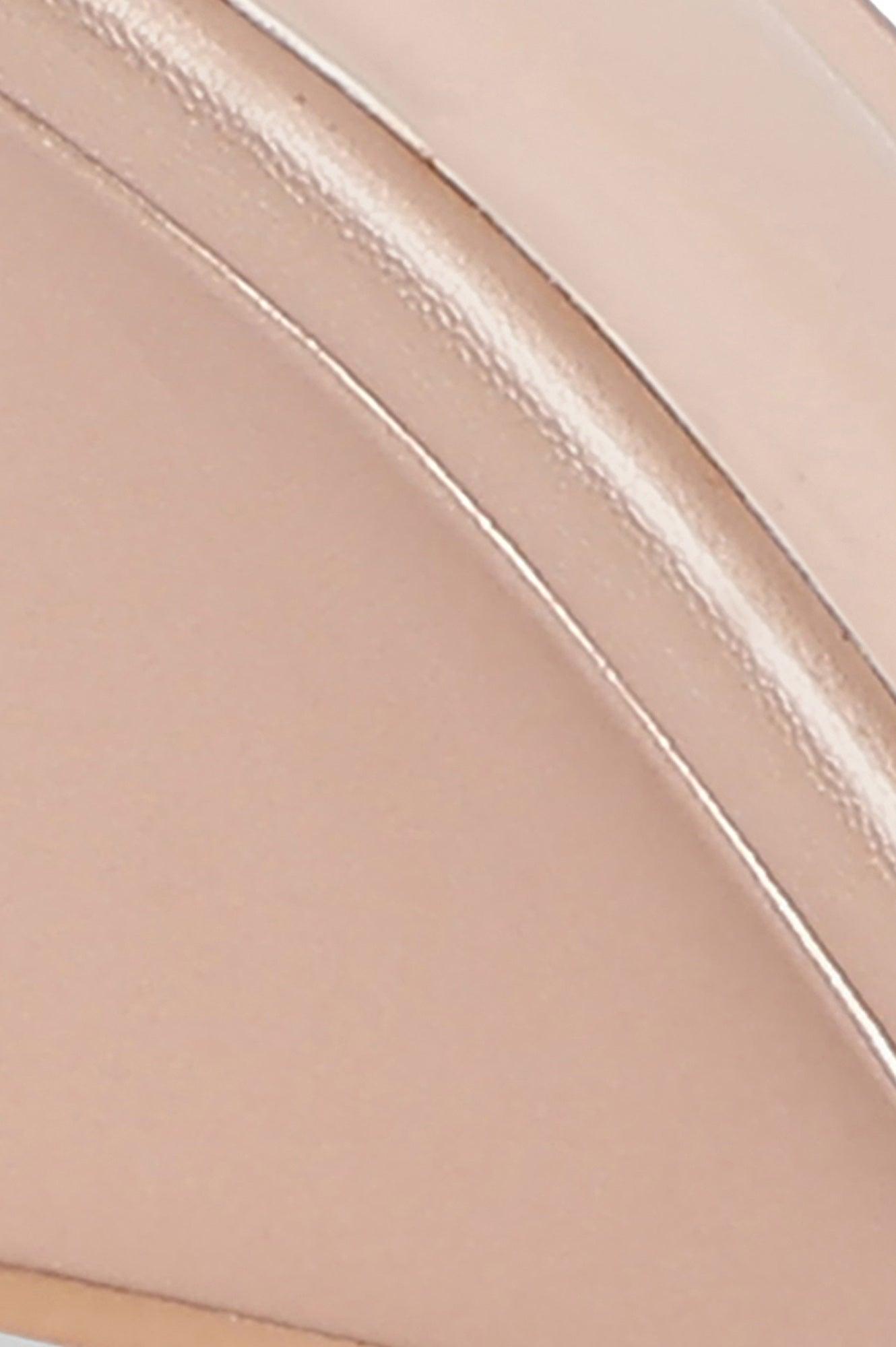 Rose Gold Almond Toe Solid Wedge-Wbeverly - wforwoman