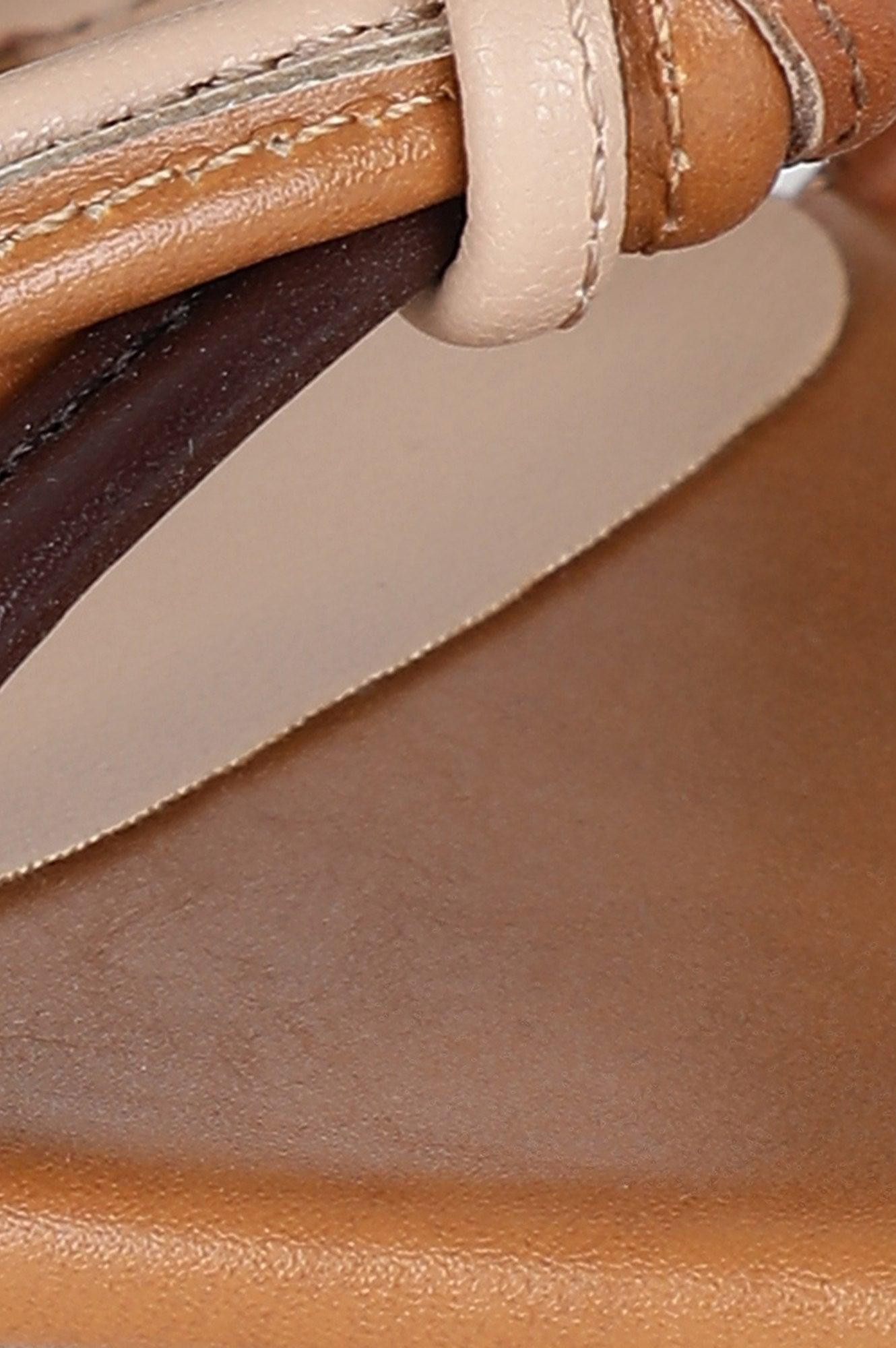 Tan Multi Square Toe Solid Kitten Heel - WMAISIE - wforwoman