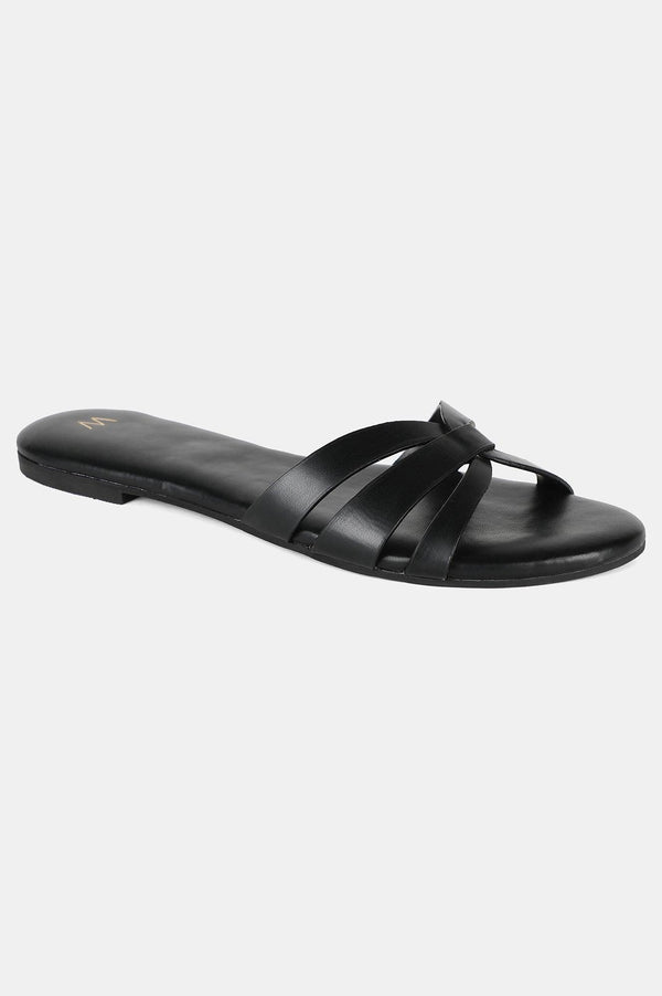 W BLACK Almond Flat-WNATALIE