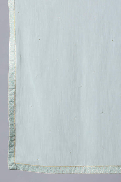 Blue Skirt-Top Set - wforwoman