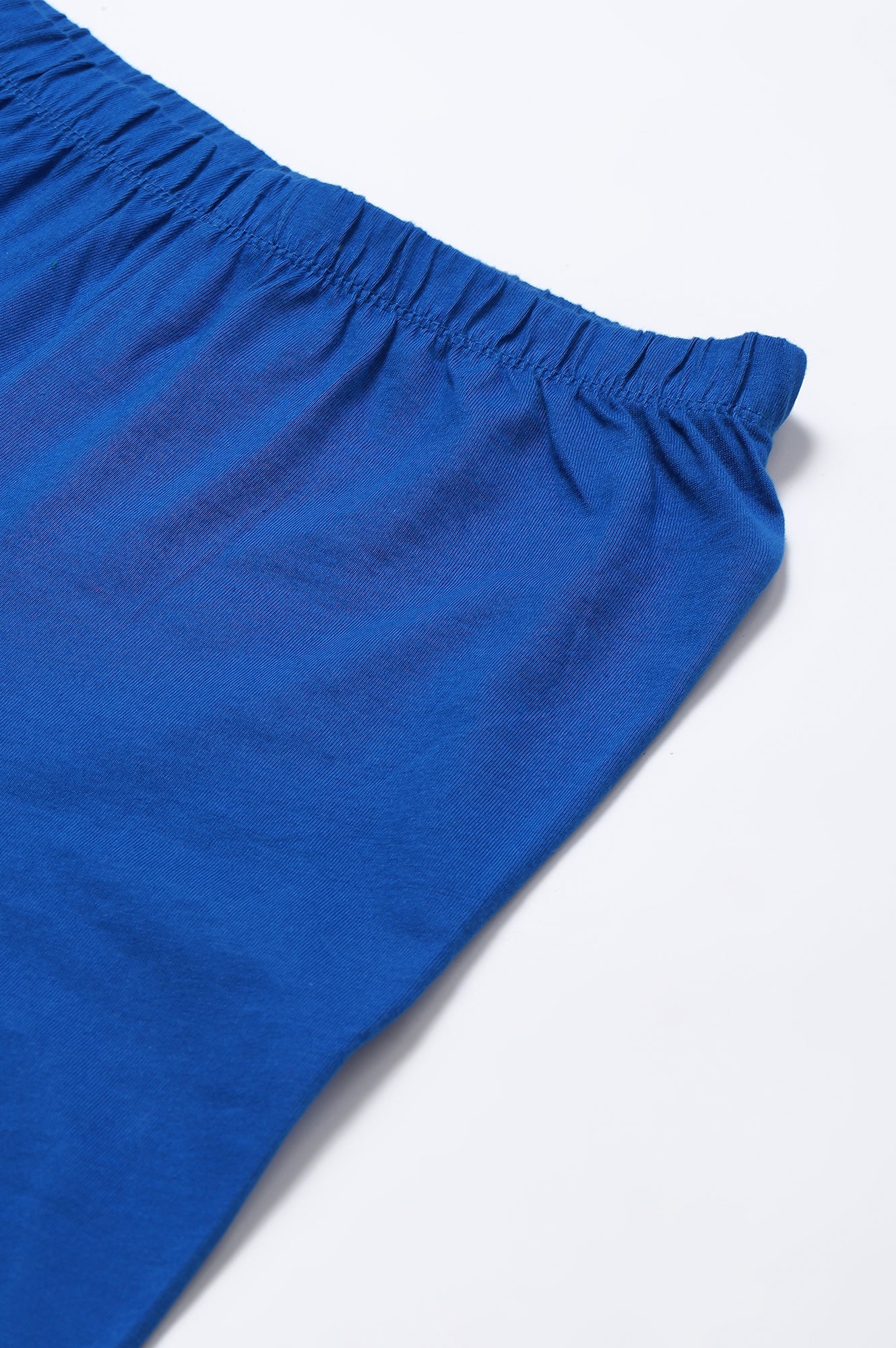 Blue Skin Fit Churidar