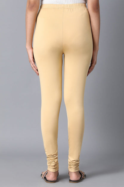 Gold Cotton Churidar