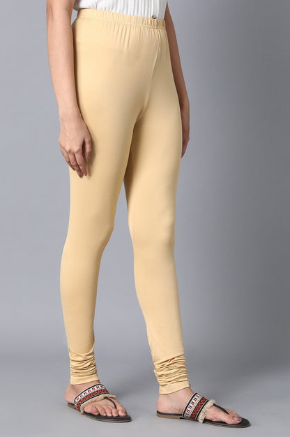 Gold Cotton Churidar