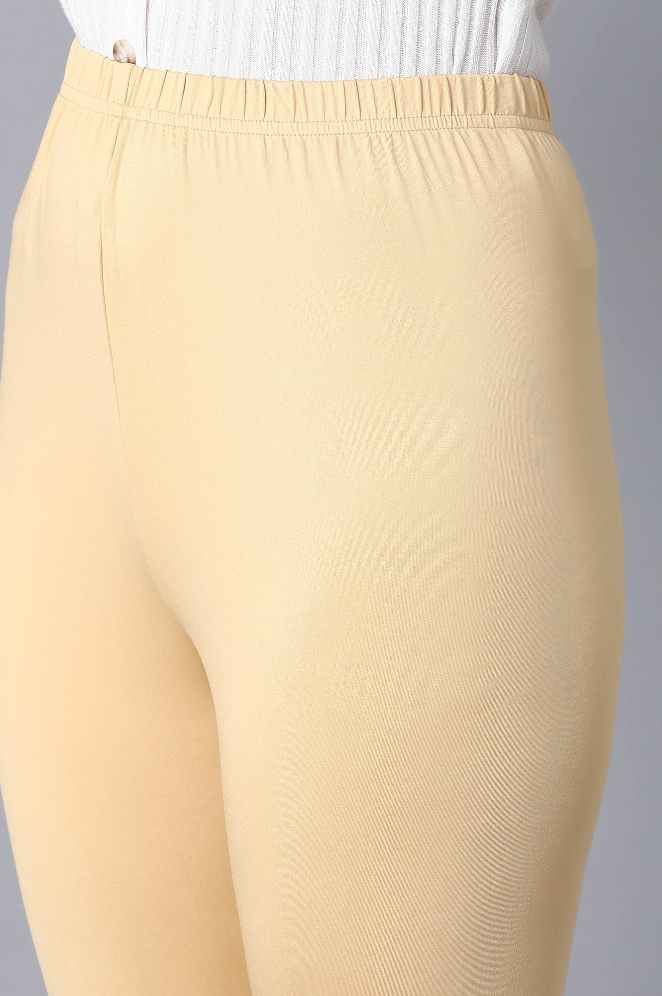 Gold Cotton Churidar