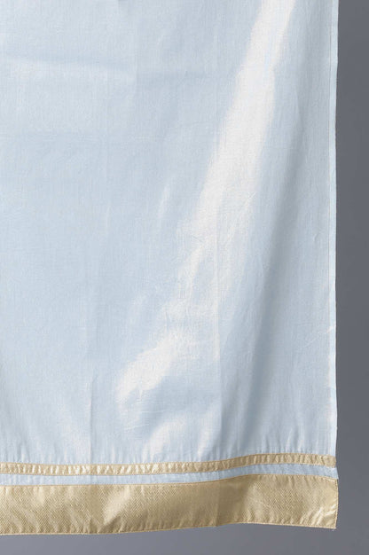 Light Blue Voile Dupatta