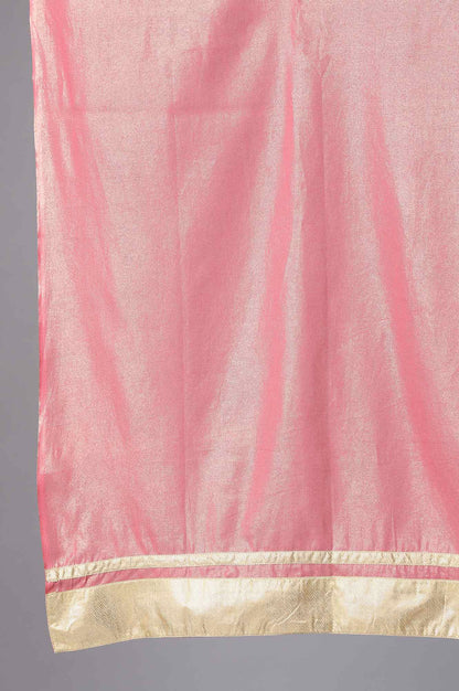 Pink Voile Dupatta