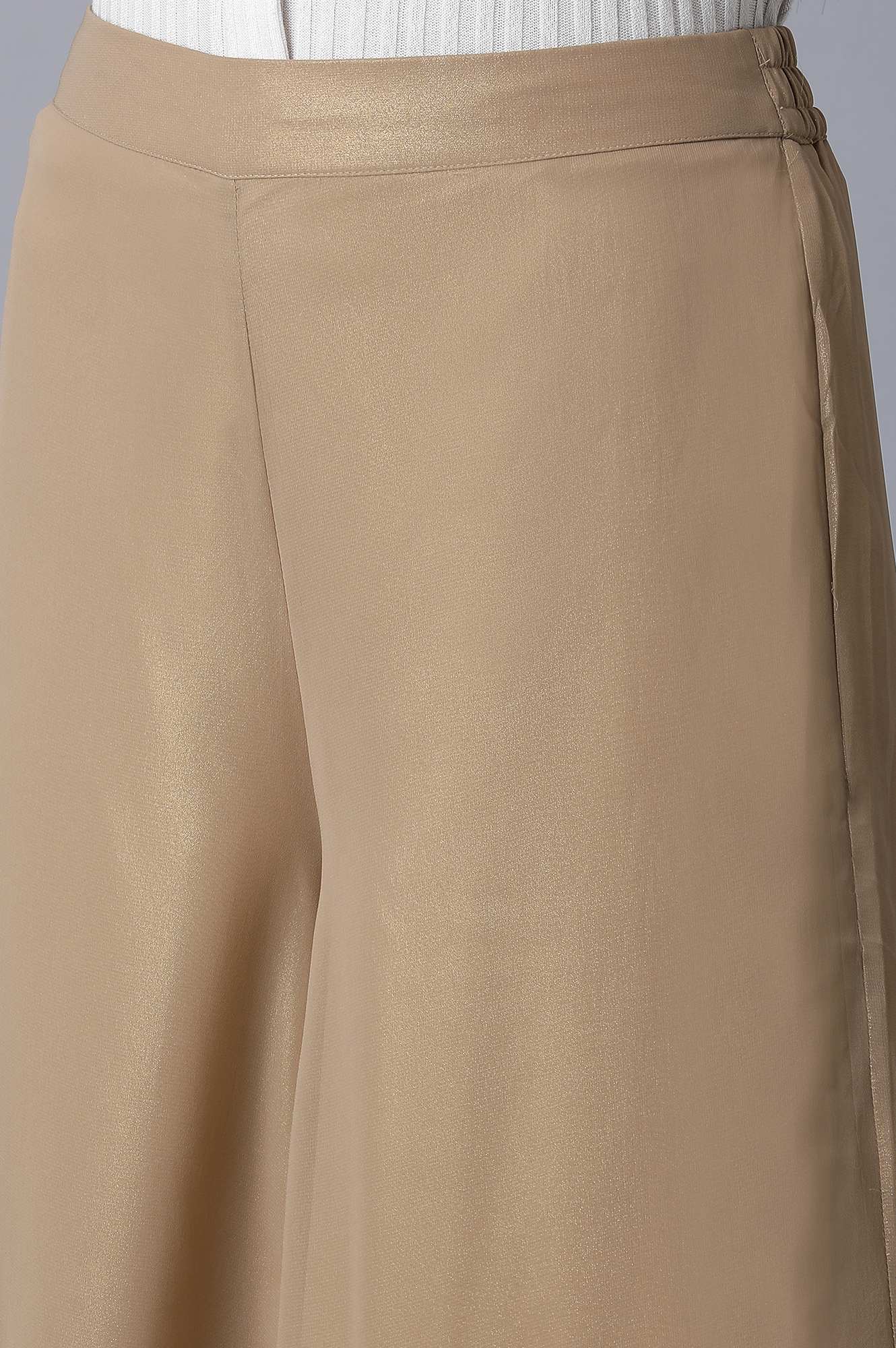 Gold Parallel Pants