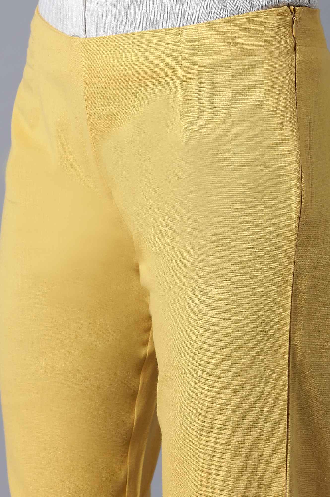 Nugget Gold Slim Pants - wforwoman