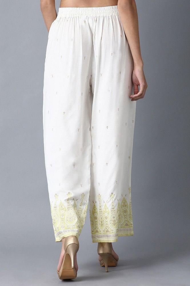 Green Parallel Pants - wforwoman