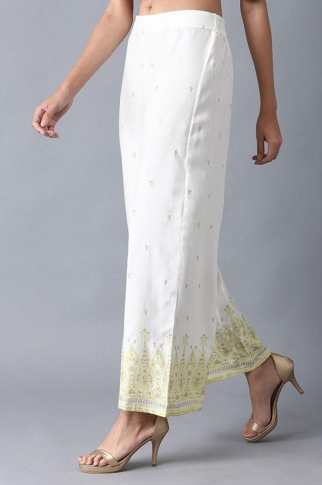 Green Parallel Pants - wforwoman