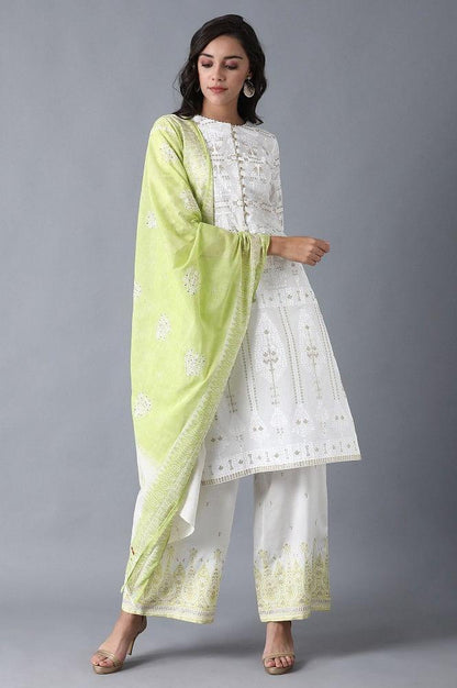 Green Parallel Pants - wforwoman